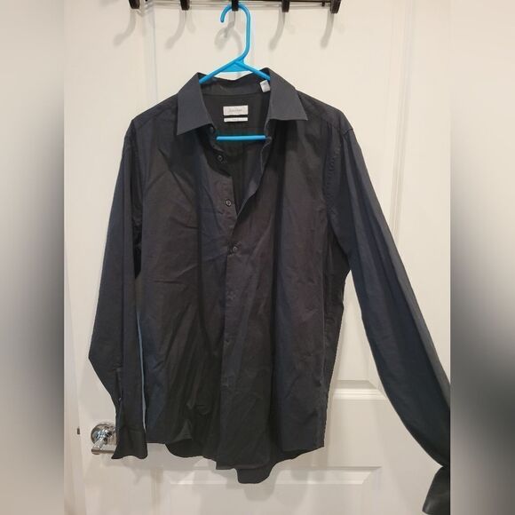 Calvin klein slim fit long sleeve button up shirt - Picture 6 of 12